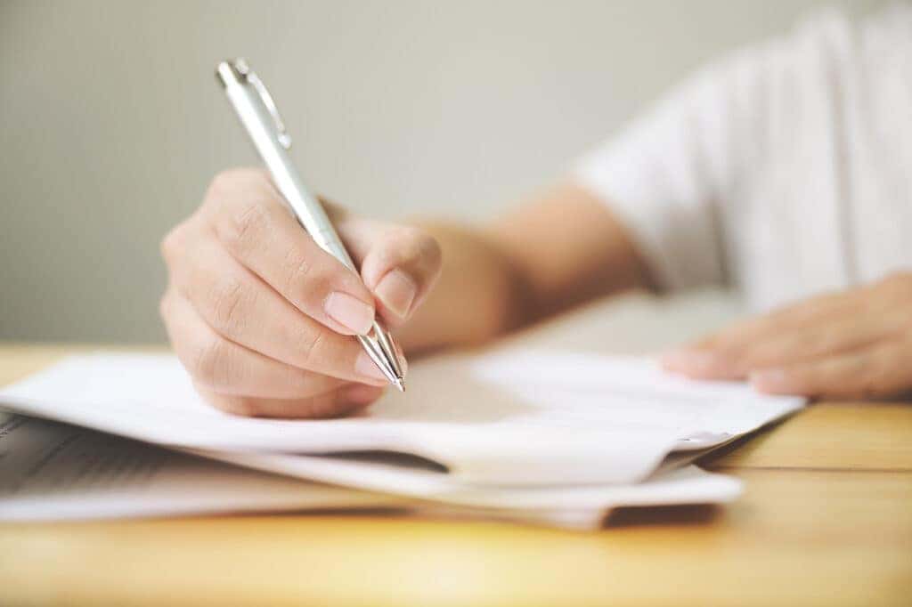 financing paperwork